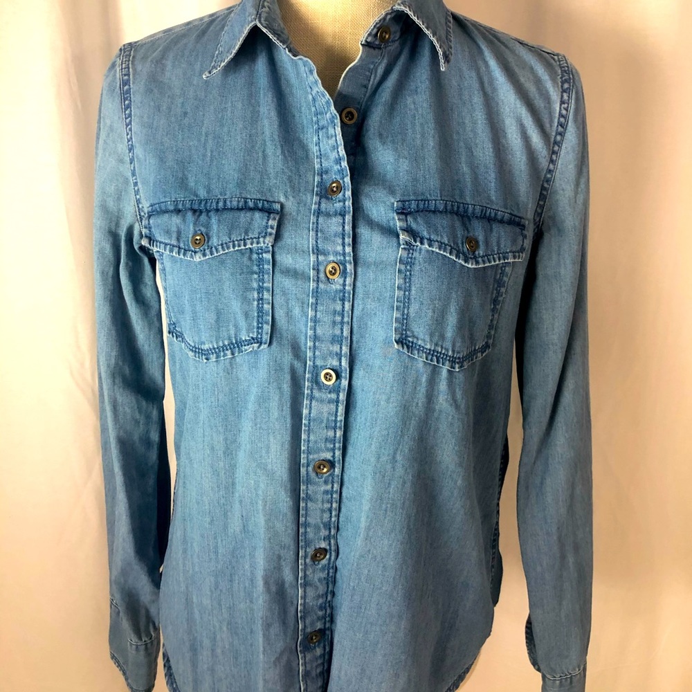 Banana Republic Denim Shirt Size S